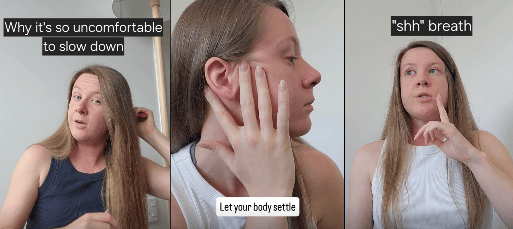 Still image of reels from Instagram featuring Ashleigh